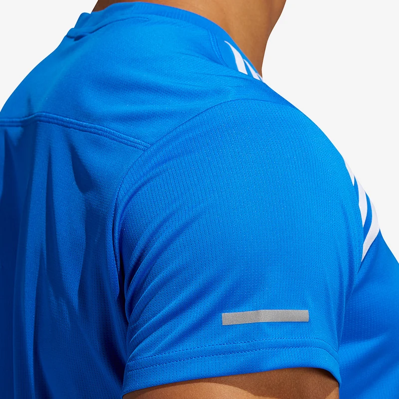 adidas Run 3 Stripe T-Shirt