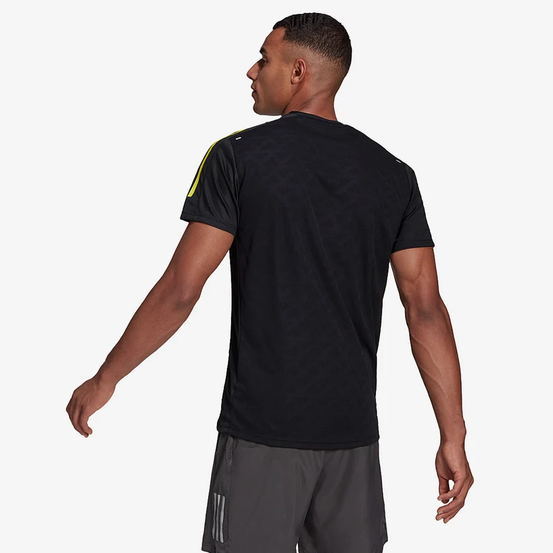 T-Shirt adidas Own The Run 3 Stripe