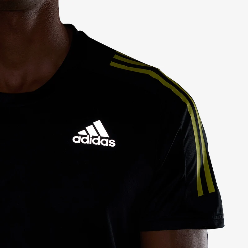 T-Shirt adidas Own The Run 3 Stripe