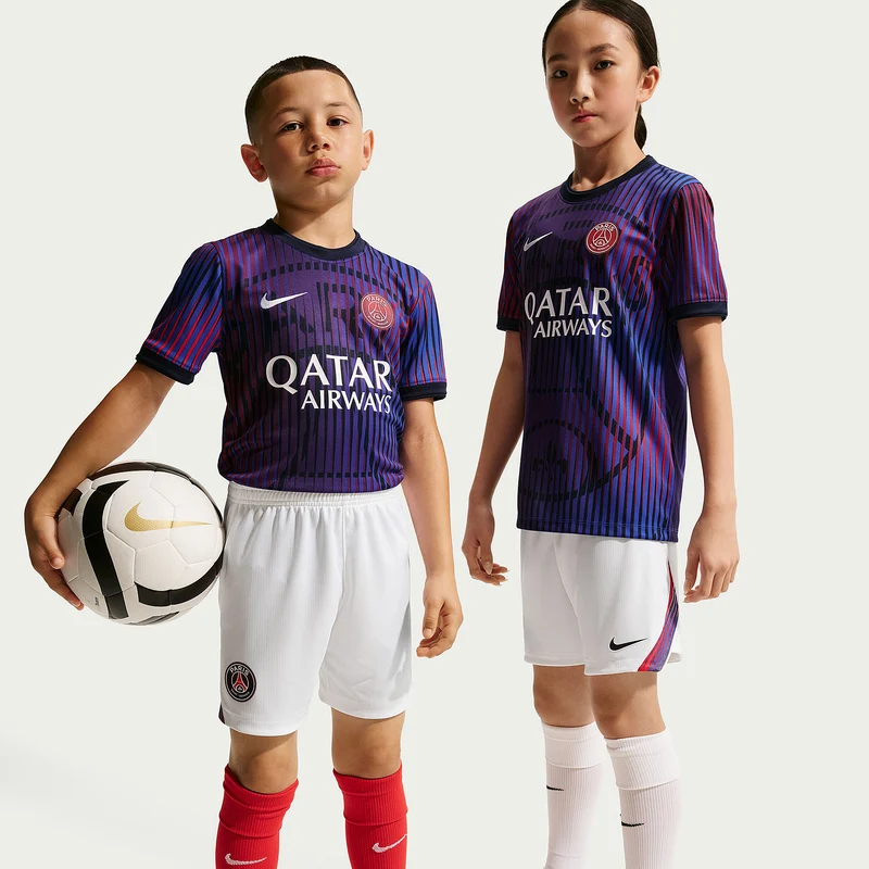 Nike Paris Saint-Germain 26/27 Kids Dri-FIT Stadium Away Shorts