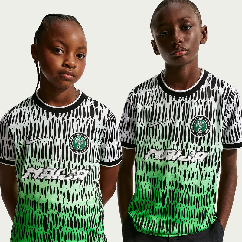 Maillot Pré-Match Nike Nigeria x Slawn MC pour Enfant -