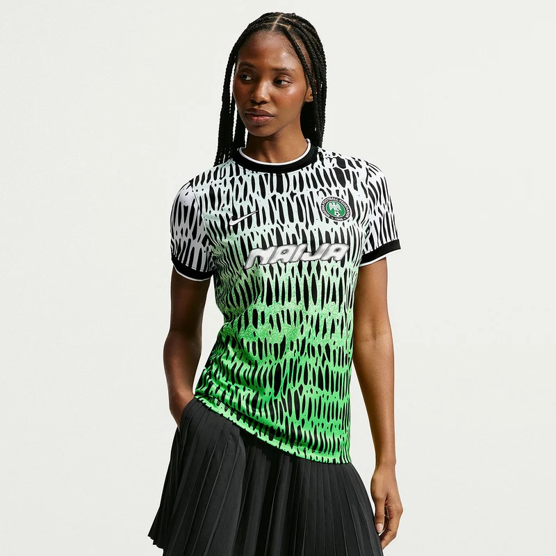 Maillot Pré-Match Nike Nigeria x Slawn MC pour Femme -