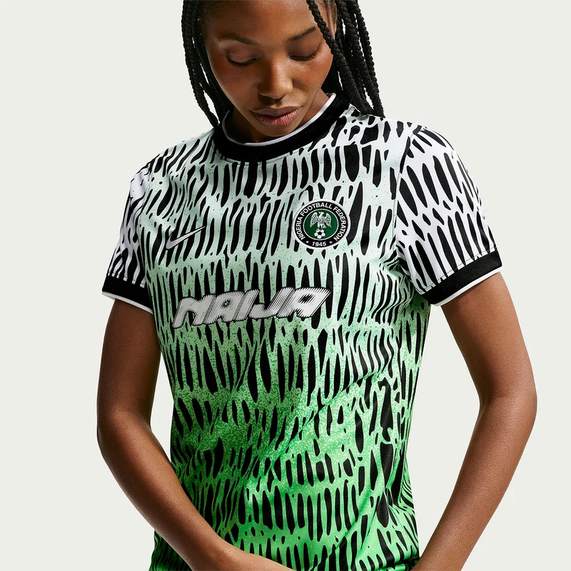 Maillot Pré-Match Nike Nigeria x Slawn MC pour Femme -