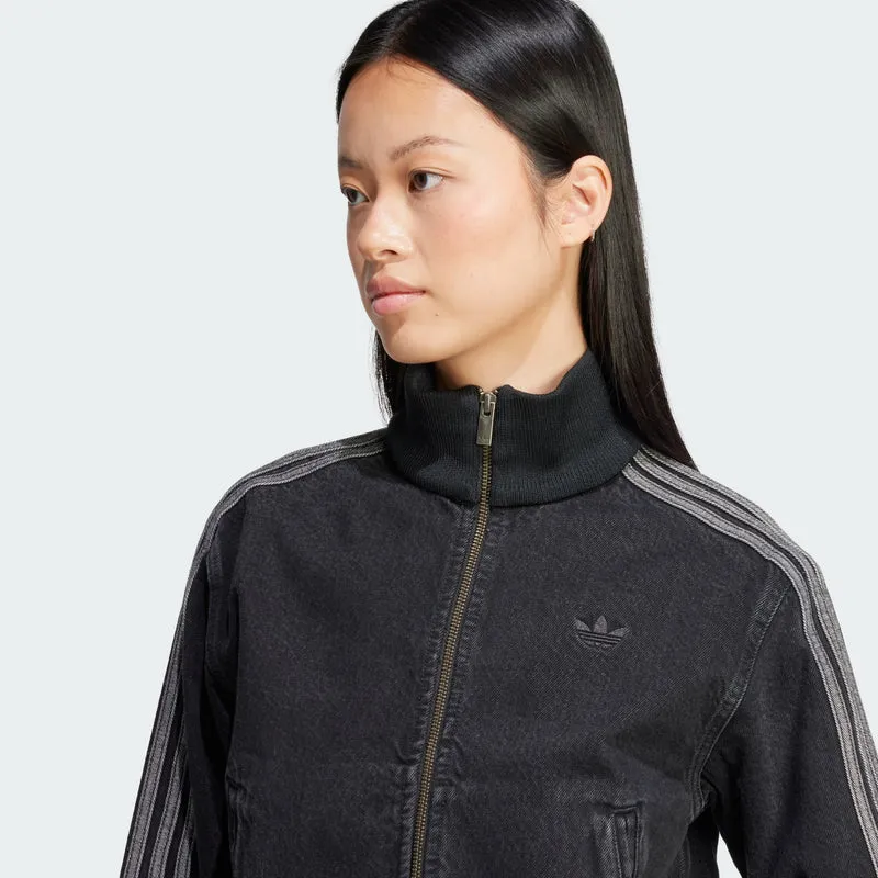 adidas Originals Womens Adicolor Denim Track Top