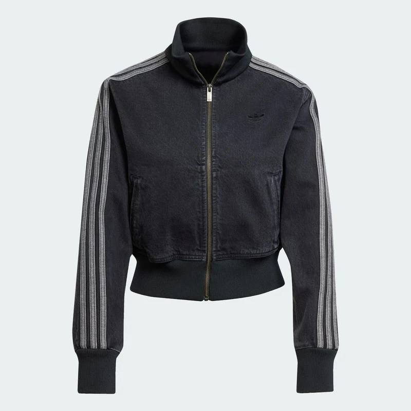 adidas Originals Womens Adicolor Denim Track Top