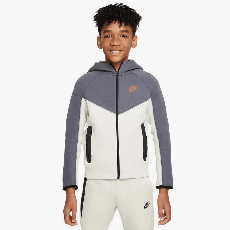 Sweat à Capuche Nike Sportswear Tech Fleece Entièrement Zippé pour Enfant plus âgé (8-15 ans)
