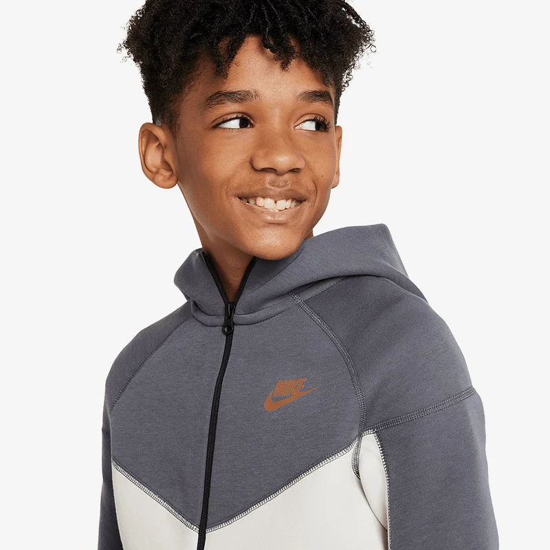 Sweat à Capuche Nike Sportswear Tech Fleece Entièrement Zippé pour Enfant plus âgé (8-15 ans)