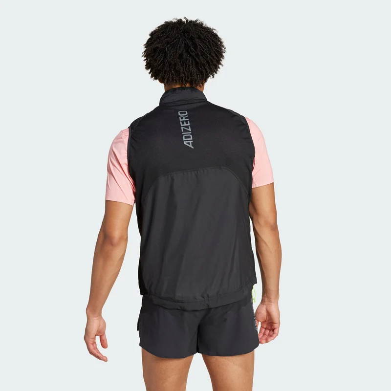 adidas Men Doudoune sans manches matelassée de running Adize