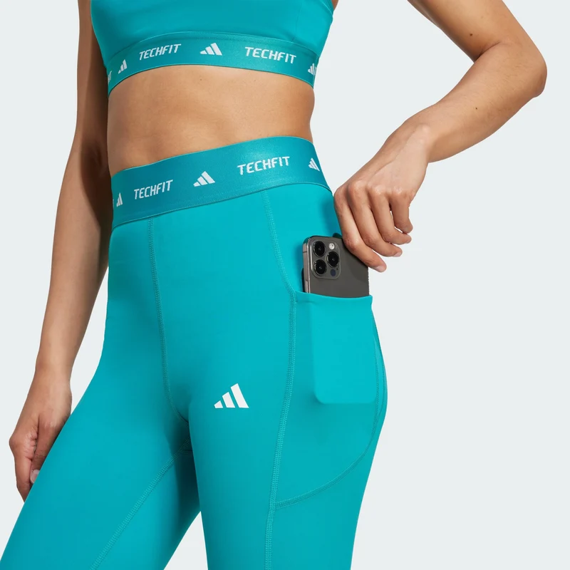 adidas Womens TECHFIT Stash Pocket Full