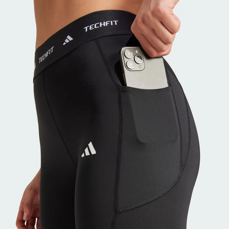 adidas Women Legging long poche dissimulée Techfit