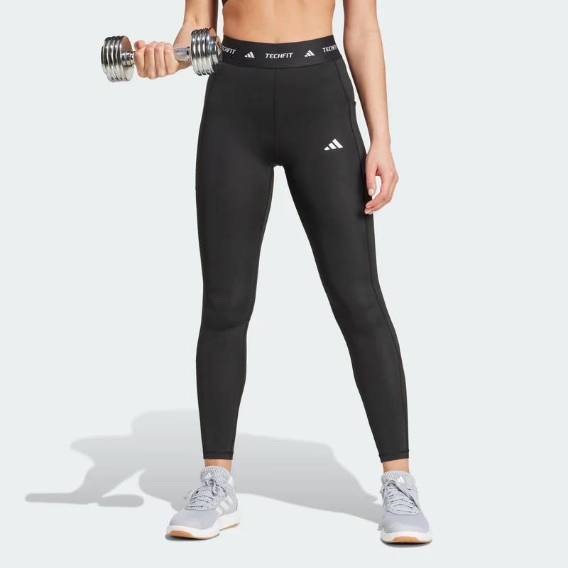 adidas Women Legging long poche dissimulée Techfit