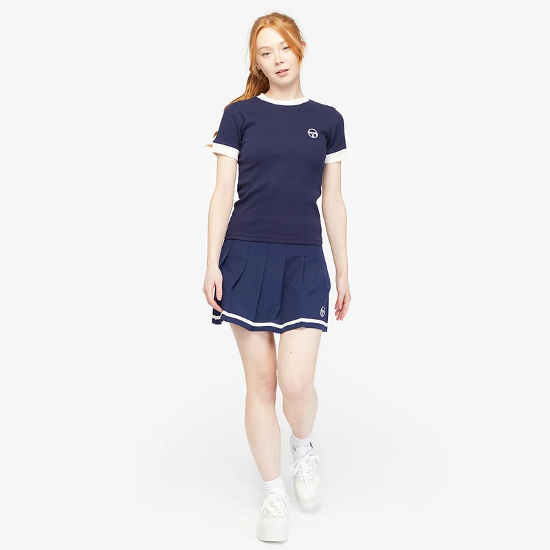 Sergio Tacchini Womens Morena Ribbed Tee
