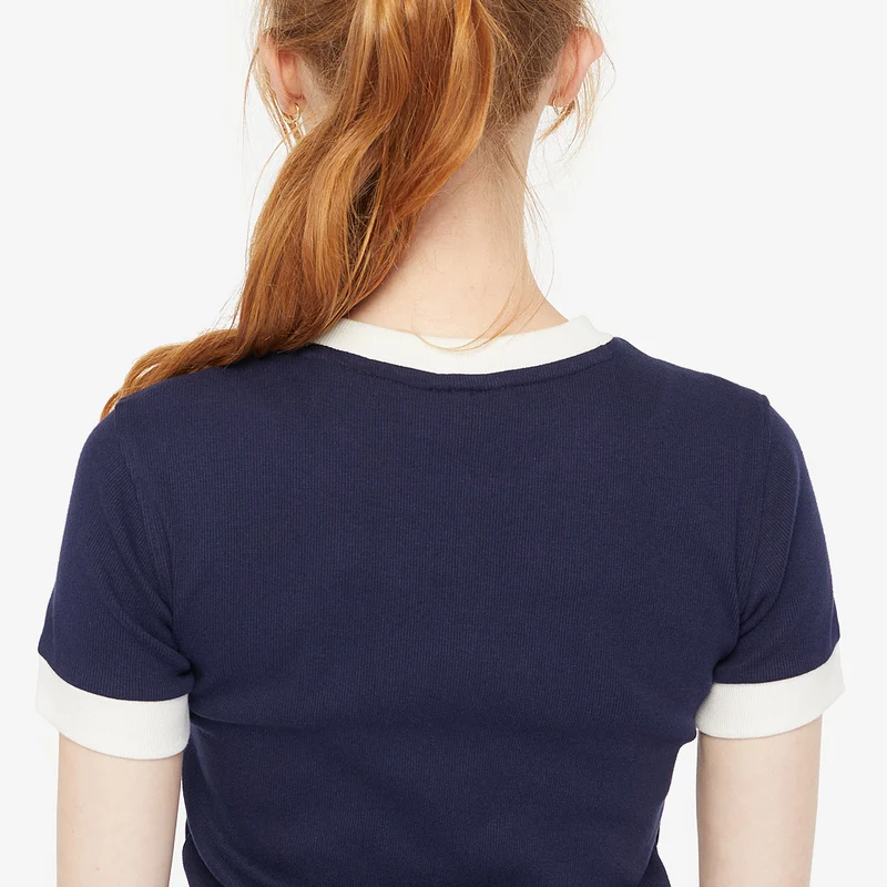 Sergio Tacchini Womens Morena Ribbed Tee