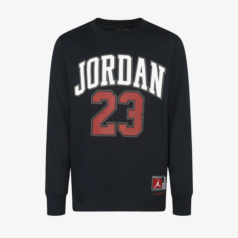 T-shirt Jordan Practice Flight Manches Longues pour Enfant plus âgé (8-15 ans)
