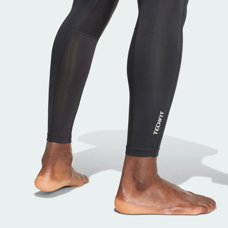 adidas Men Collant long de training compression Techfit