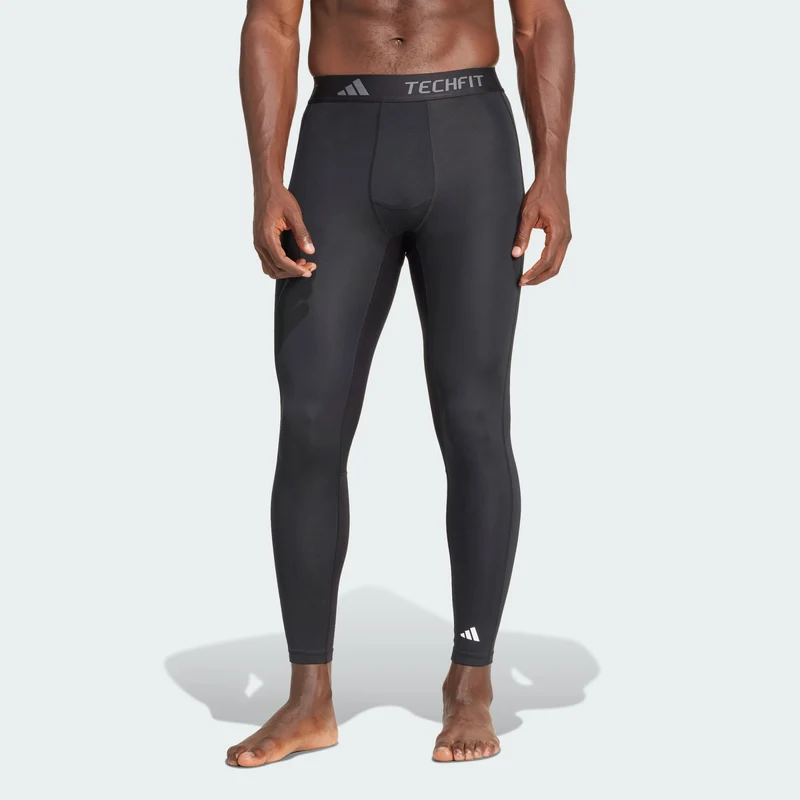 adidas Men Collant long de training compression Techfit
