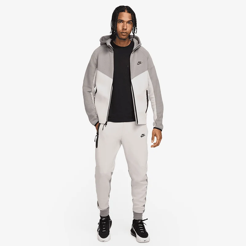 Nike Sweat à capuche et zip pour homme Sportswear Tech Fleec