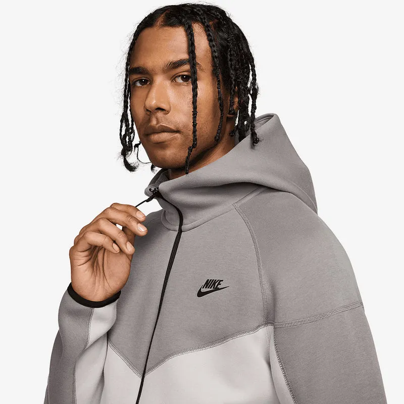 Nike Sweat à capuche et zip pour homme Sportswear Tech Fleec