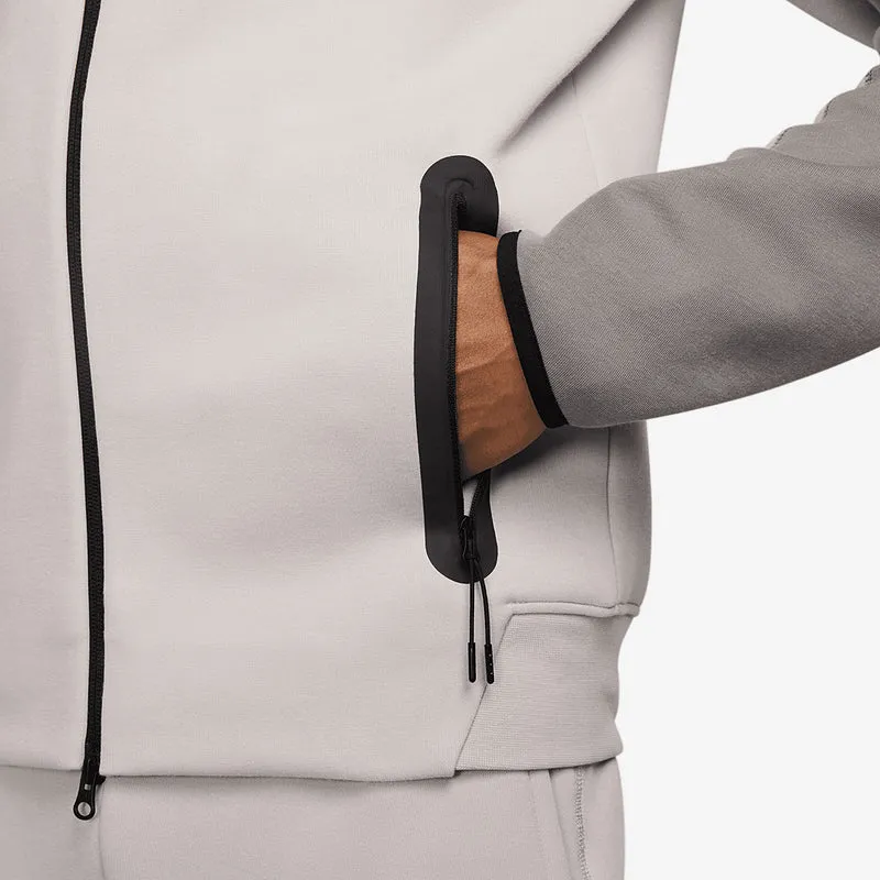 Nike Sweat à capuche et zip pour homme Sportswear Tech Fleec