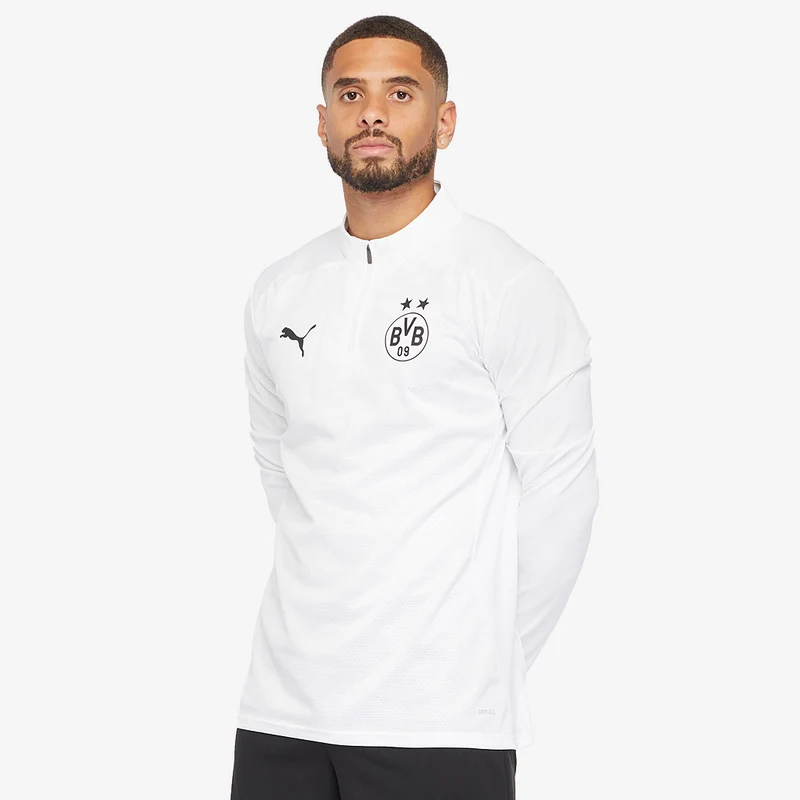 Haut Pré-Match Puma Borussia Dortmund 24/25 1/4 Zippé