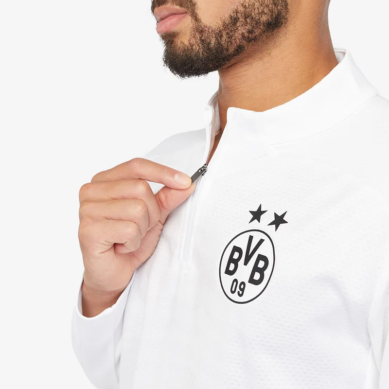 Haut Pré-Match Puma Borussia Dortmund 24/25 1/4 Zippé