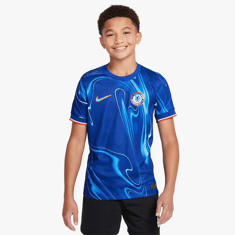 Maillot Domicile Nike Chelsea 24/25 Dri-FIT Stadium MC pour Enfant