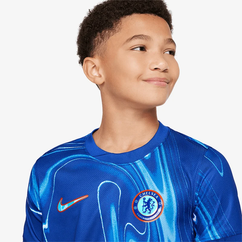 Maillot Domicile Nike Chelsea 24/25 Dri-FIT Stadium MC pour Enfant