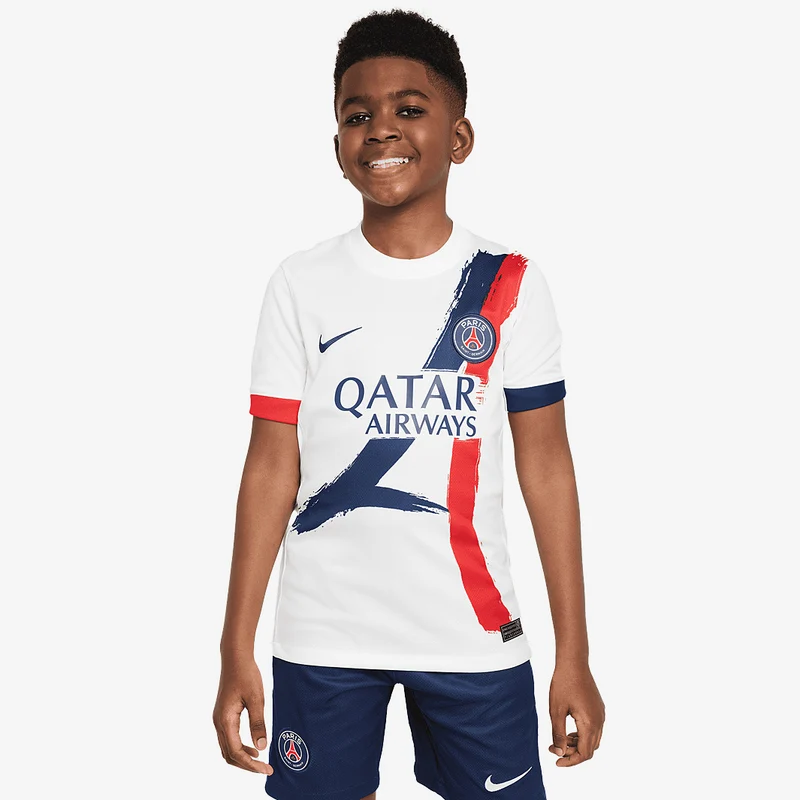 Maillot Extérieur Nike Paris Saint-Germain 24/25 Dri-FIT Stadium MC pour Enfant