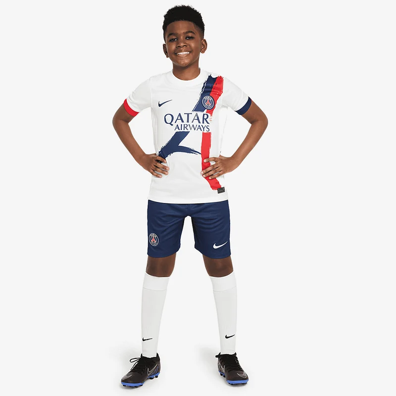 Maillot Extérieur Nike Paris Saint-Germain 24/25 Dri-FIT Stadium MC pour Enfant