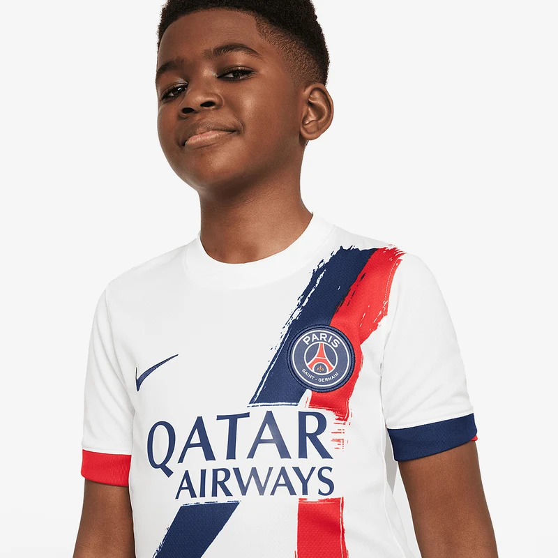 Maillot Extérieur Nike Paris Saint-Germain 24/25 Dri-FIT Stadium MC pour Enfant