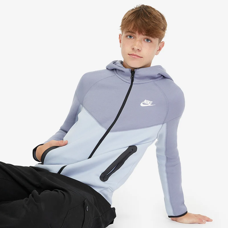 Sweat à Capuche Nike Sportswear Tech Fleece Entièrement Zippé pour Enfant plus âgé (8-15 ans)