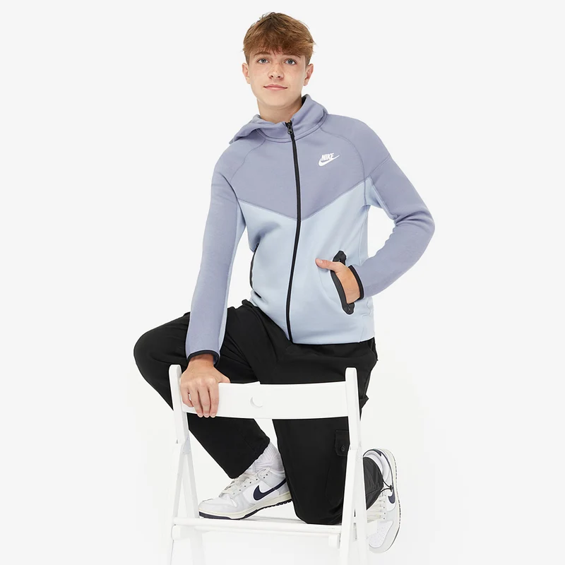 Sweat à Capuche Nike Sportswear Tech Fleece Entièrement Zippé pour Enfant plus âgé (8-15 ans)