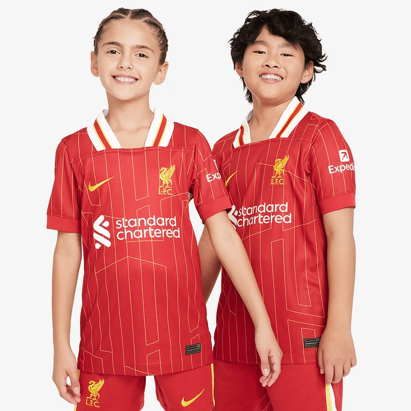 Maillot Domicile Nike Liverpool 24/25 Dri-FIT Stadium SS pour Enfant
