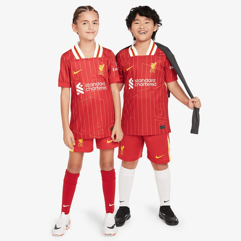 Maillot Domicile Nike Liverpool 24/25 Dri-FIT Stadium SS pour Enfant