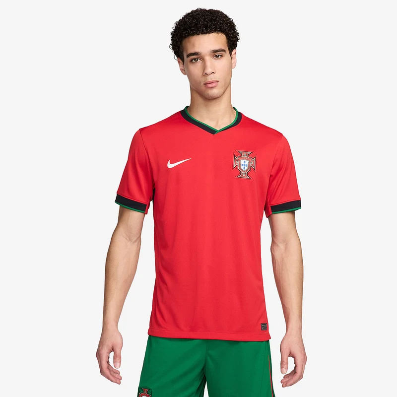 Domicile Maillot Nike Portugal 2024 Dri-FIT Stadium SS
