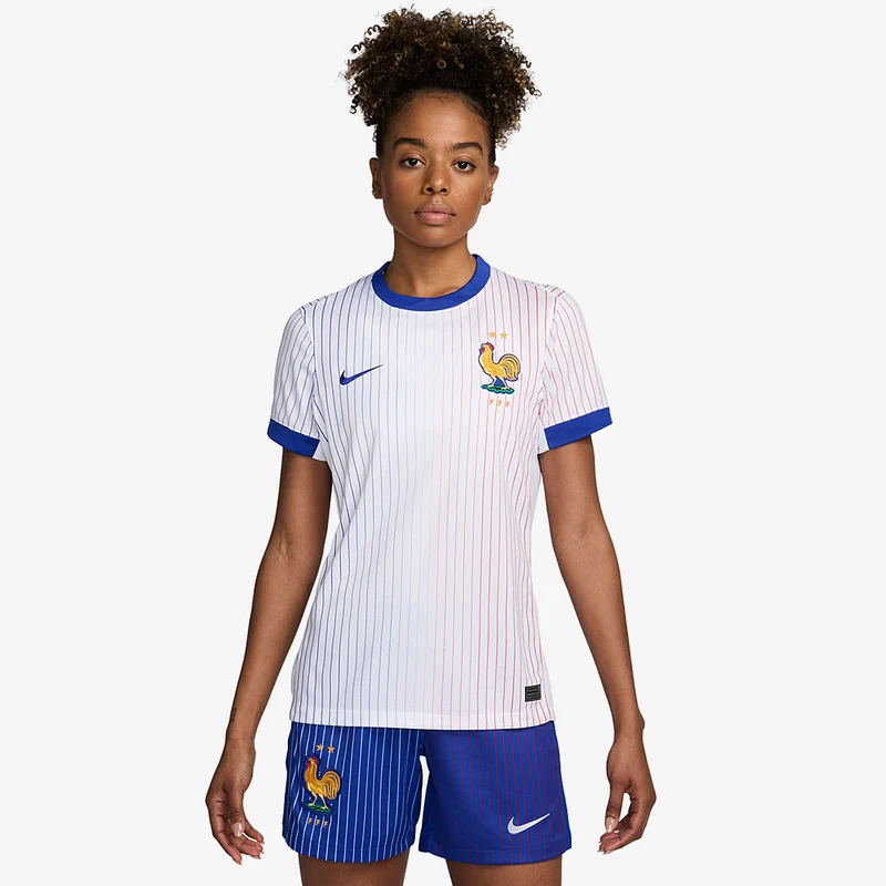 Short Extérieur Nike France 2024 Dri-FIT Stadium SS pour Femme
