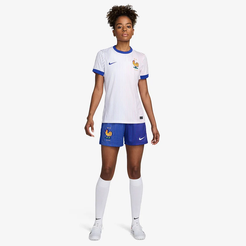 Short Extérieur Nike France 2024 Dri-FIT Stadium SS pour Femme