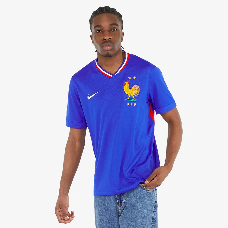 Maillot Domicile Nike France 2024 Dri-FIT Stadium SS