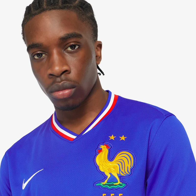 Maillot Domicile Nike France 2024 Dri-FIT Stadium SS
