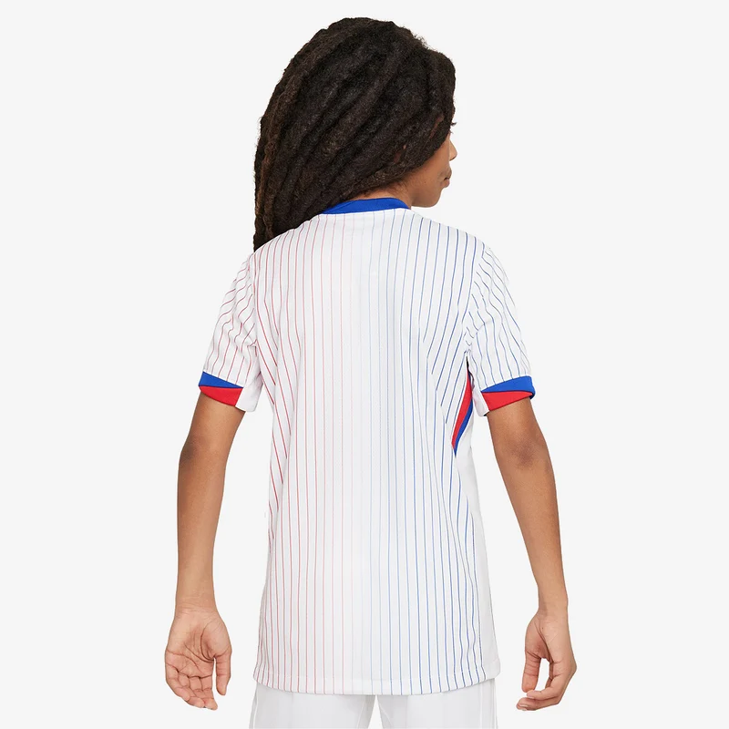 Maillot Extérieur Nike France 2024 Dri-FIT Stadium SS pour Enfant
