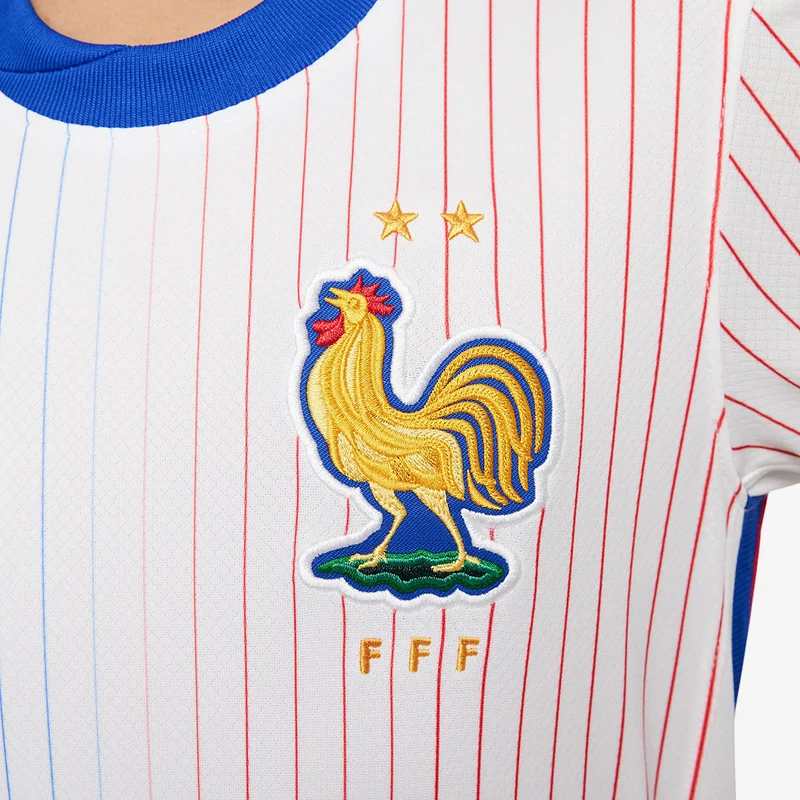 Maillot Extérieur Nike France 2024 Dri-FIT Stadium SS pour Enfant