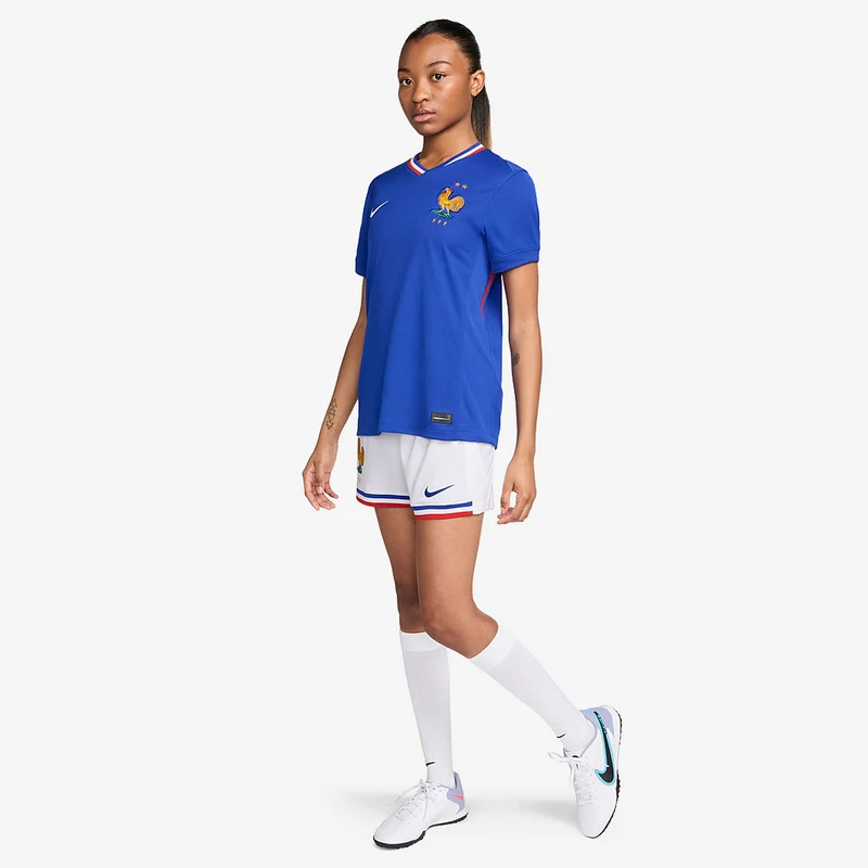 Maillot Domicile Nike France 2024 Femme Dri-FIT Stadium SS