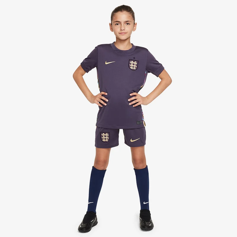 Maillot Extérieur Nike Angleterre 2024 Dri-FIT Stadium SS pour Enfant