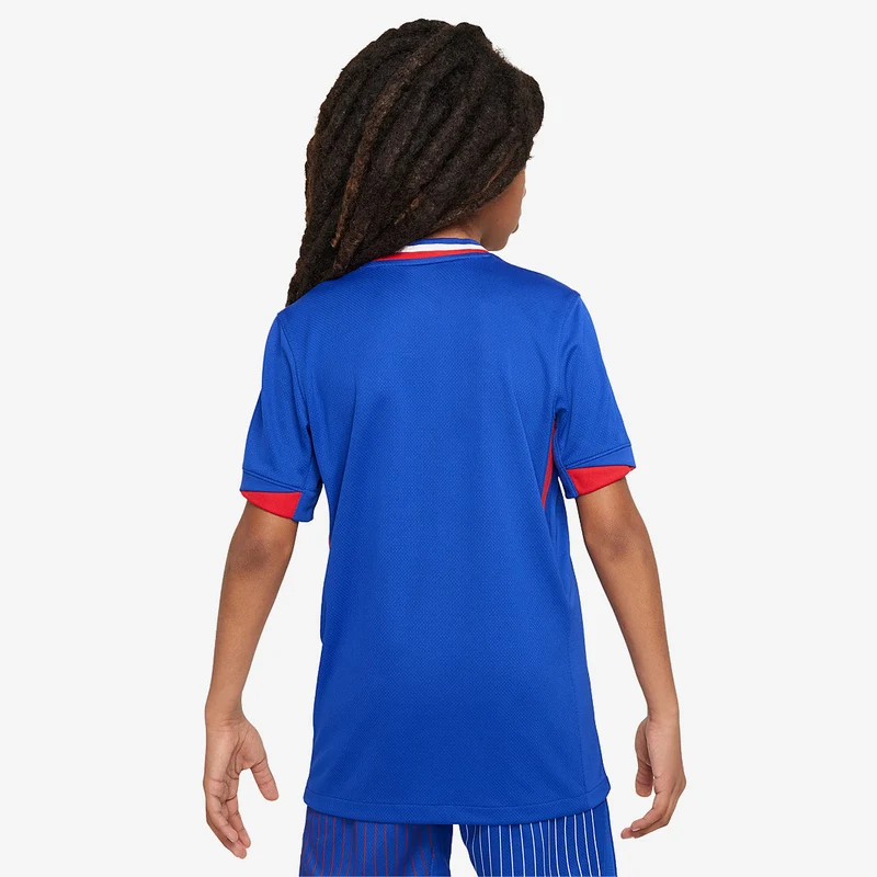 Maillot Domicile Nike France 2024 Dri-FIT Stadium SS pour Enfant