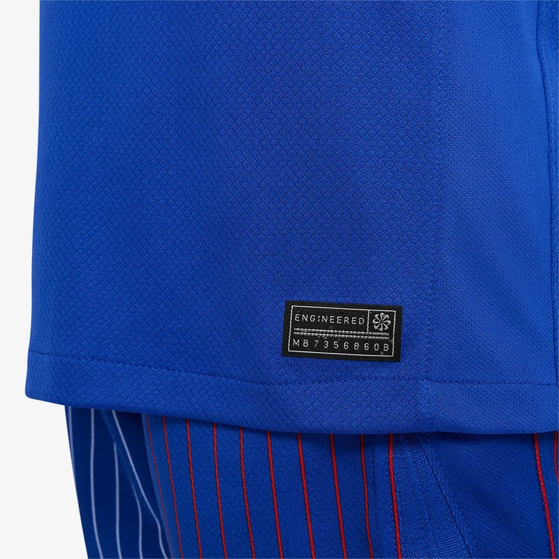 Maillot Domicile Nike France 2024 Dri-FIT Stadium SS pour Enfant