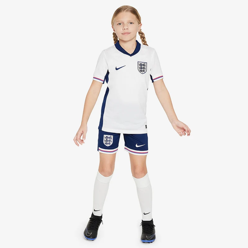 Maillot Domicile Nike Angleterre 2024 Dri-FIT Stadium SS pour Enfant