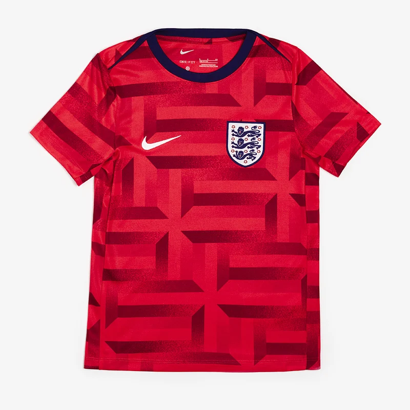 Haut Nike Angleterre 2024 Dri-FIT Academy Pro Pré-Match SS pour Enfant