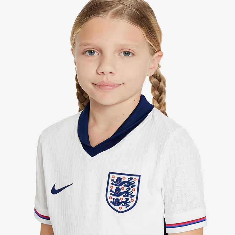 Maillot Domicile Nike Angleterre 2024 Dri-FIT ADV Match SS pour Enfant