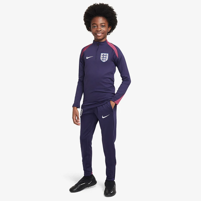 Haut Drill Nike Angleterre 2024 Dri-FIT Strike pour Enfant