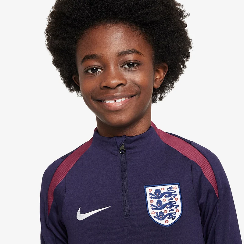 Haut Drill Nike Angleterre 2024 Dri-FIT Strike pour Enfant